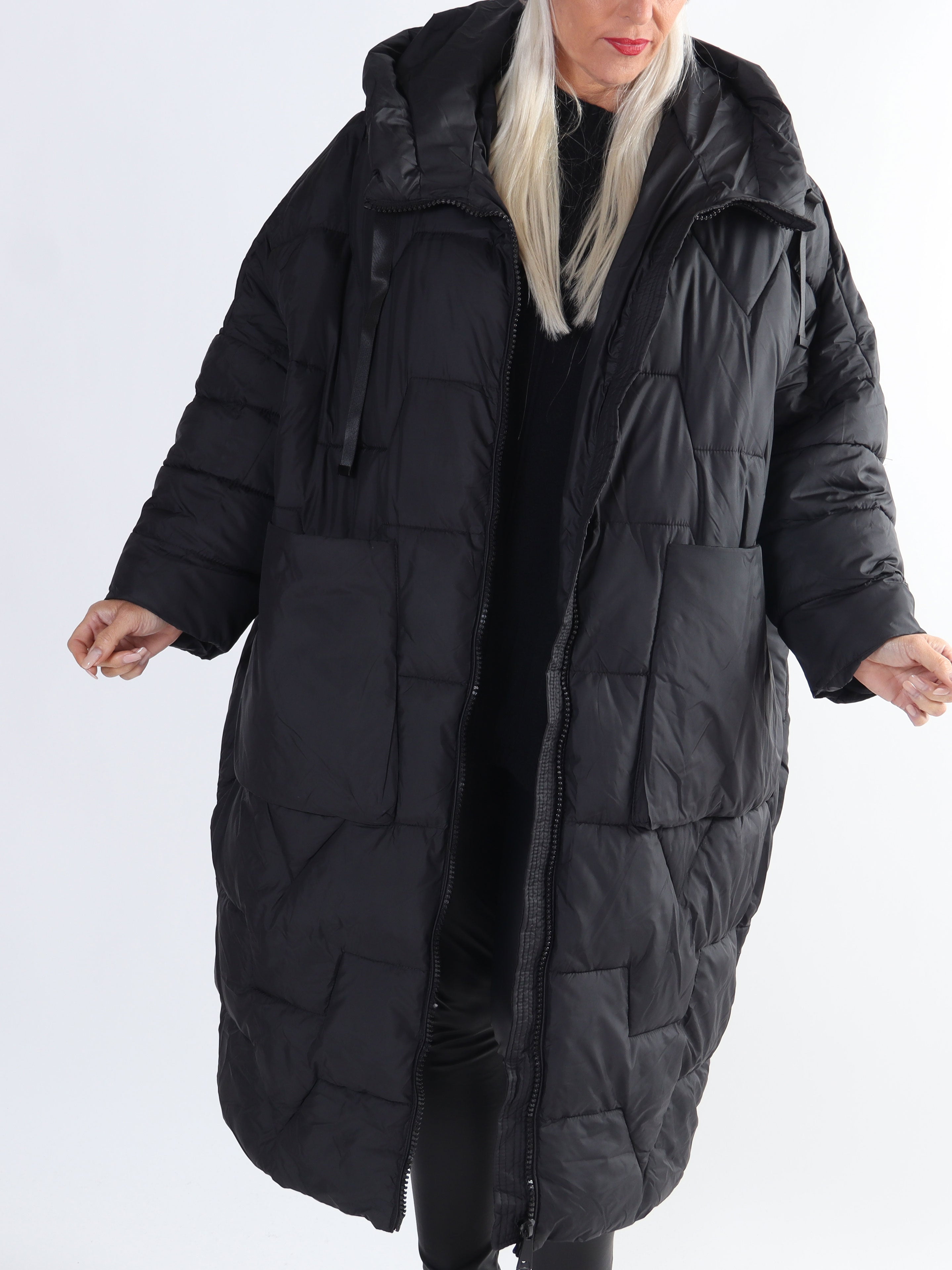Gabriela - Dynejakke i oversized pasform
